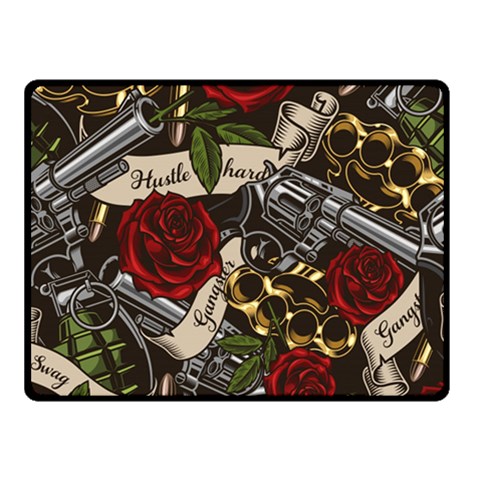 Seamless Vector Pattern Double Sided Fleece Blanket (Small)  from ArtsNow.com 45 x34  Blanket Front
