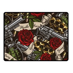 Seamless Vector Pattern Double Sided Fleece Blanket (Small)  from ArtsNow.com 45 x34  Blanket Front