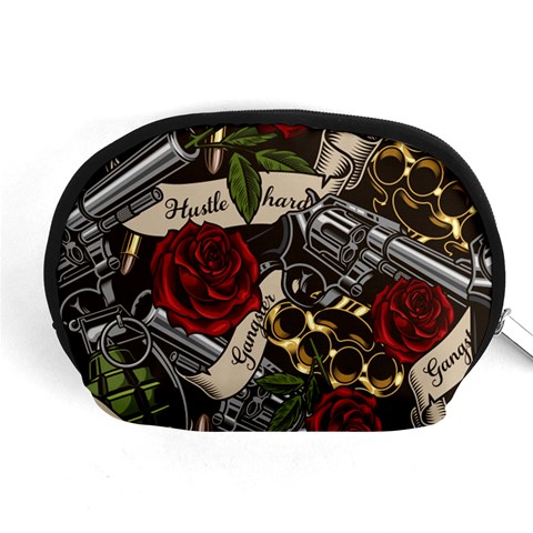 Seamless Vector Pattern Accessory Pouch (Medium) from ArtsNow.com Front