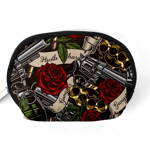 Seamless Vector Pattern Accessory Pouch (Medium) from ArtsNow.com Back
