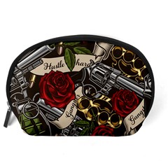 Seamless Vector Pattern Accessory Pouch (Large) from ArtsNow.com Back
