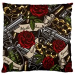 Seamless Vector Pattern Large Flano Cushion Case (One Side)