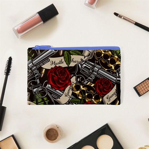 Seamless Vector Pattern Cosmetic Bag (XS) from ArtsNow.com Front