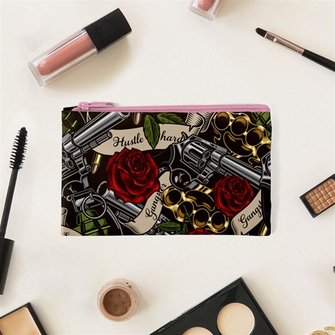 Seamless Vector Pattern Cosmetic Bag (XS) from ArtsNow.com Front