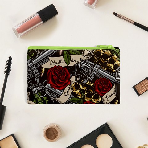 Seamless Vector Pattern Cosmetic Bag (XS) from ArtsNow.com Back
