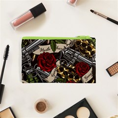 Seamless Vector Pattern Cosmetic Bag (XS) from ArtsNow.com Back
