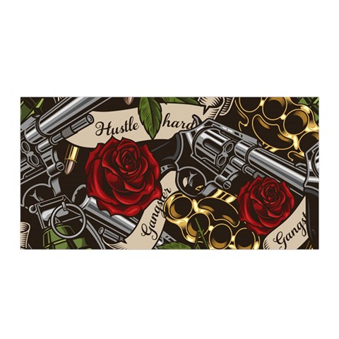 Seamless Vector Pattern Satin Wrap from ArtsNow.com Front