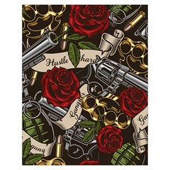 Seamless Vector Pattern Toiletries Pouch from ArtsNow.com Back