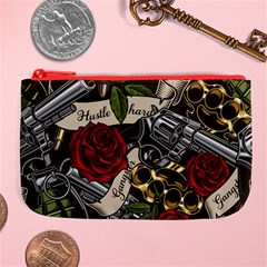 Seamless Vector Pattern Large Coin Purse from ArtsNow.com Front
