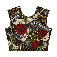 Seamless Vector Pattern Cotton Crop Top from ArtsNow.com Front