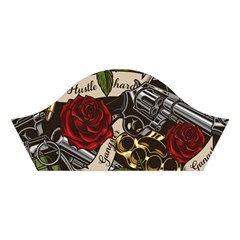 Seamless Vector Pattern Cotton Crop Top from ArtsNow.com Right Sleeve
