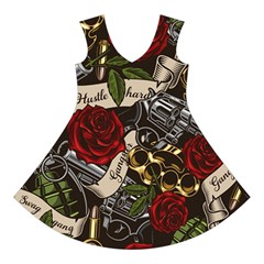 Seamless Vector Pattern Short Sleeve V Front