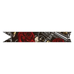 Seamless Vector Pattern Midi Wrap Pencil Skirt from ArtsNow.com Hem