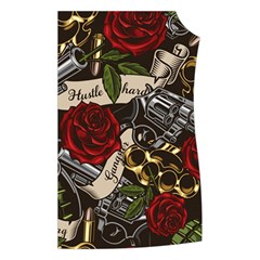 Seamless Vector Pattern Women s Button Up Vest from ArtsNow.com Front Left