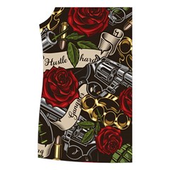 Seamless Vector Pattern Women s Button Up Vest from ArtsNow.com Front Right