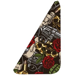 Seamless Vector Pattern Belt Pouch Bag (Small) from ArtsNow.com Front Left