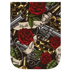 Seamless Vector Pattern Waist Pouch (Large) from ArtsNow.com Front Pocket