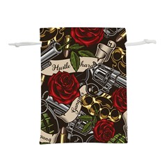 Seamless Vector Pattern Lightweight Drawstring Pouch (L) from ArtsNow.com Back
