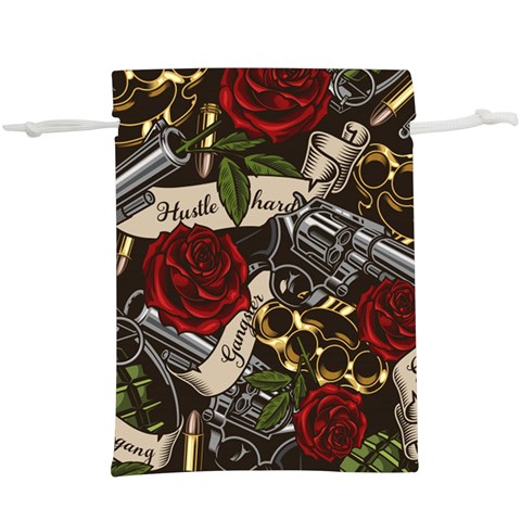 Seamless Vector Pattern  Lightweight Drawstring Pouch (XL) from ArtsNow.com Back