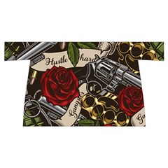 Seamless Vector Pattern Wristlet Pouch Bag (Small) from ArtsNow.com Back