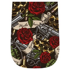 Seamless Vector Pattern Wristlet Pouch Bag (Small) from ArtsNow.com Left Side