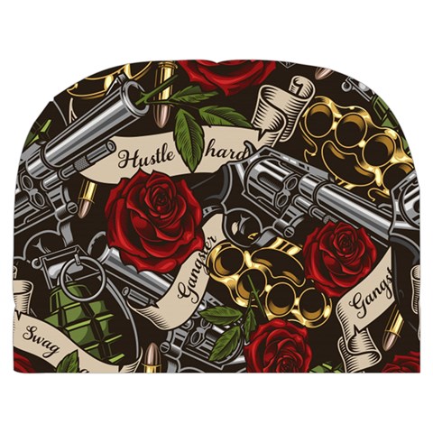 Seamless Vector Pattern Makeup Case (Medium) from ArtsNow.com Back