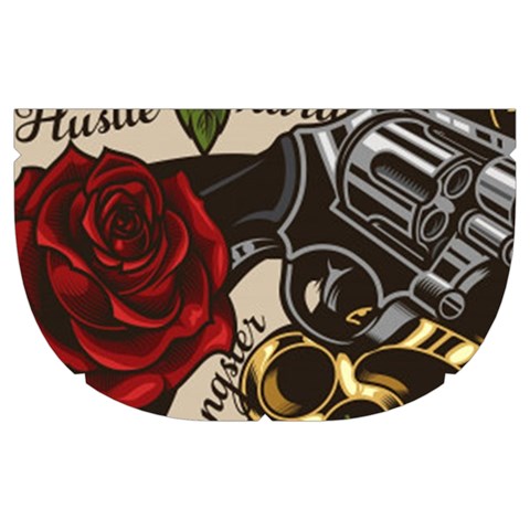 Seamless Vector Pattern Makeup Case (Medium) from ArtsNow.com Side Right