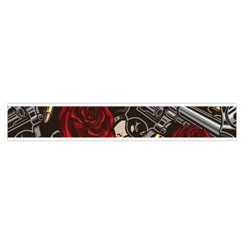 Seamless Vector Pattern Makeup Case (Medium) from ArtsNow.com Zipper Front