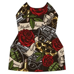 Seamless Vector Pattern Women s Long Sleeve Raglan Tee from ArtsNow.com Front