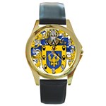 Soto Coat of Arm Round Gold Metal Watch