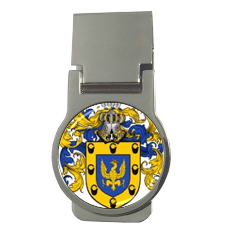 Soto Coat of Arm Money Clips (Round)  from ArtsNow.com Front