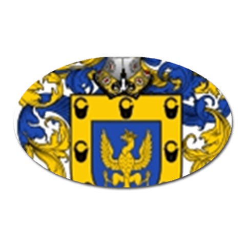 Soto Coat of Arm Oval Magnet from ArtsNow.com Front