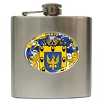 Soto Coat of Arm Hip Flask (6 oz)