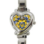 Soto Coat of Arm Heart Italian Charm Watch