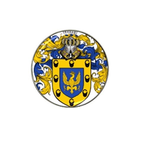 Soto Coat of Arm Hat Clip Ball Marker from ArtsNow.com Front