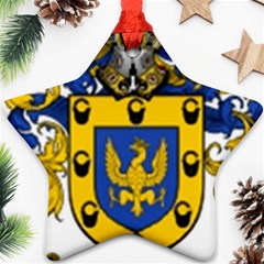 Soto Coat of Arm Star Ornament (Two Sides) from ArtsNow.com Back