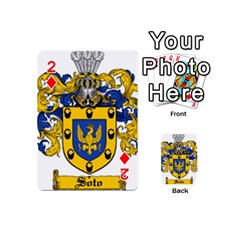 Soto Coat of Arm Playing Cards 54 Designs (Mini) from ArtsNow.com Front - Diamond2