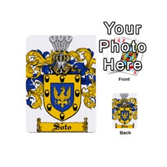Soto Coat of Arm Playing Cards 54 Designs (Mini) from ArtsNow.com Back
