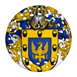 Soto Coat of Arm Ornament (Round Filigree)