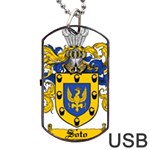 Soto Coat of Arm Dog Tag USB Flash (Two Sides)