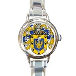 Soto Coat of Arm Round Italian Charm Watch