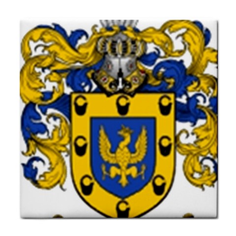 Soto Coat of Arm Tile Coaster from ArtsNow.com Front
