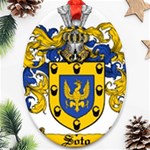 Soto Coat of Arm Ornament (Oval)