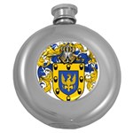 Soto Coat of Arm Round Hip Flask (5 oz)