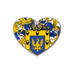 Soto Coat of Arm Rubber Coaster (Heart) 