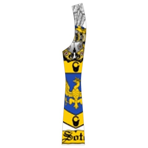 Soto Coat of Arm Boyleg Halter Swimsuit  from ArtsNow.com Side Right