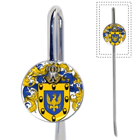 Soto Coat of Arm Book Mark from ArtsNow.com Front