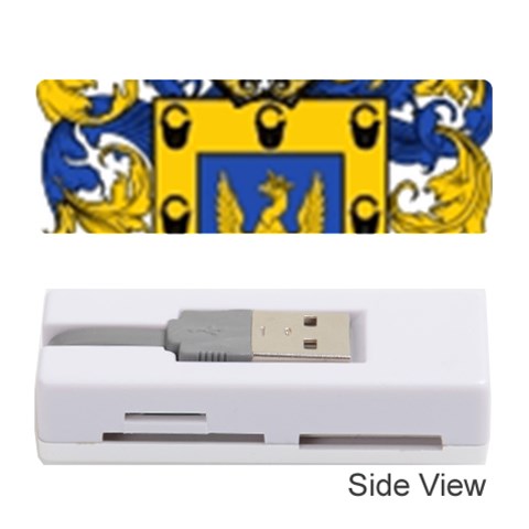 Soto Coat of Arm Memory Card Reader (Stick) from ArtsNow.com Front