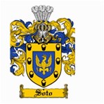 Soto Coat of Arm Small Garden Flag (Two Sides)