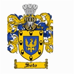 Soto Coat of Arm Large Garden Flag (Two Sides) from ArtsNow.com Back